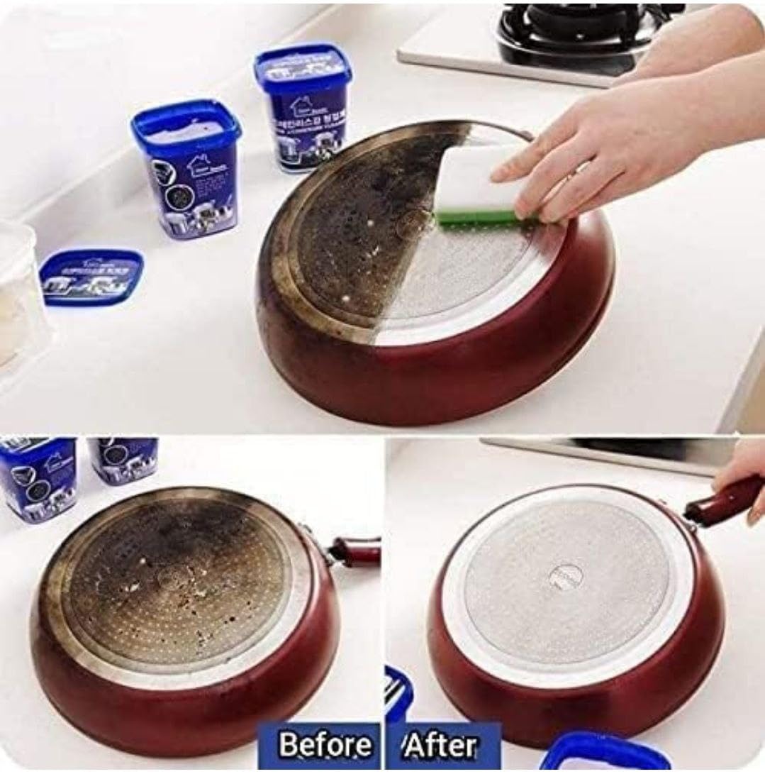Cleaner Beauty Stainless Steel Oven & Cookware Cleaner Paste, 500g