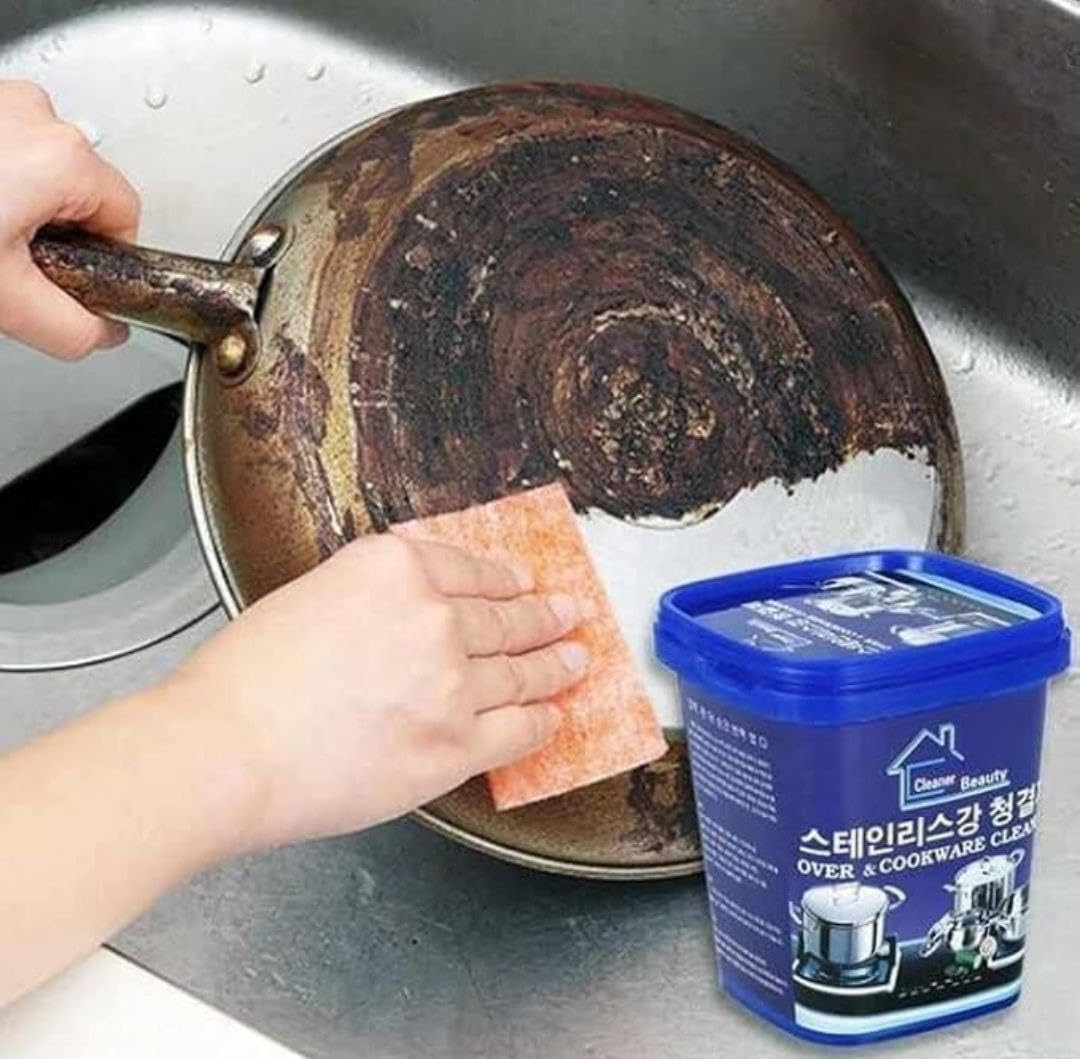 Cleaner Beauty Stainless Steel Oven & Cookware Cleaner Paste, 500g