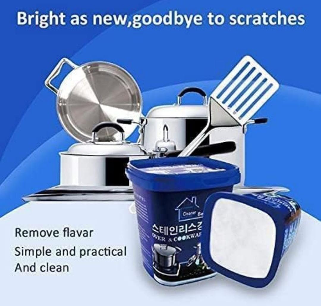 Cleaner Beauty Stainless Steel Oven & Cookware Cleaner Paste, 500g