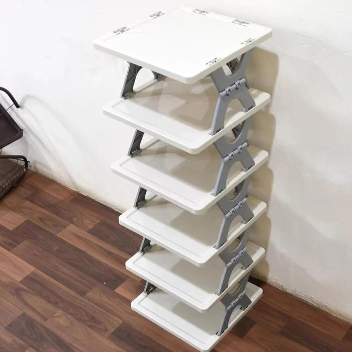 X Shaped Shoe Rack - 6 Layer